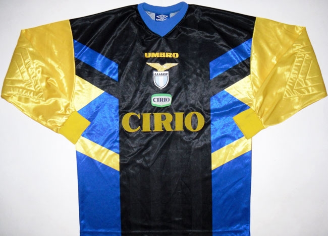 maillot équipe de ss lazio gardien 1997-1998 pas cher