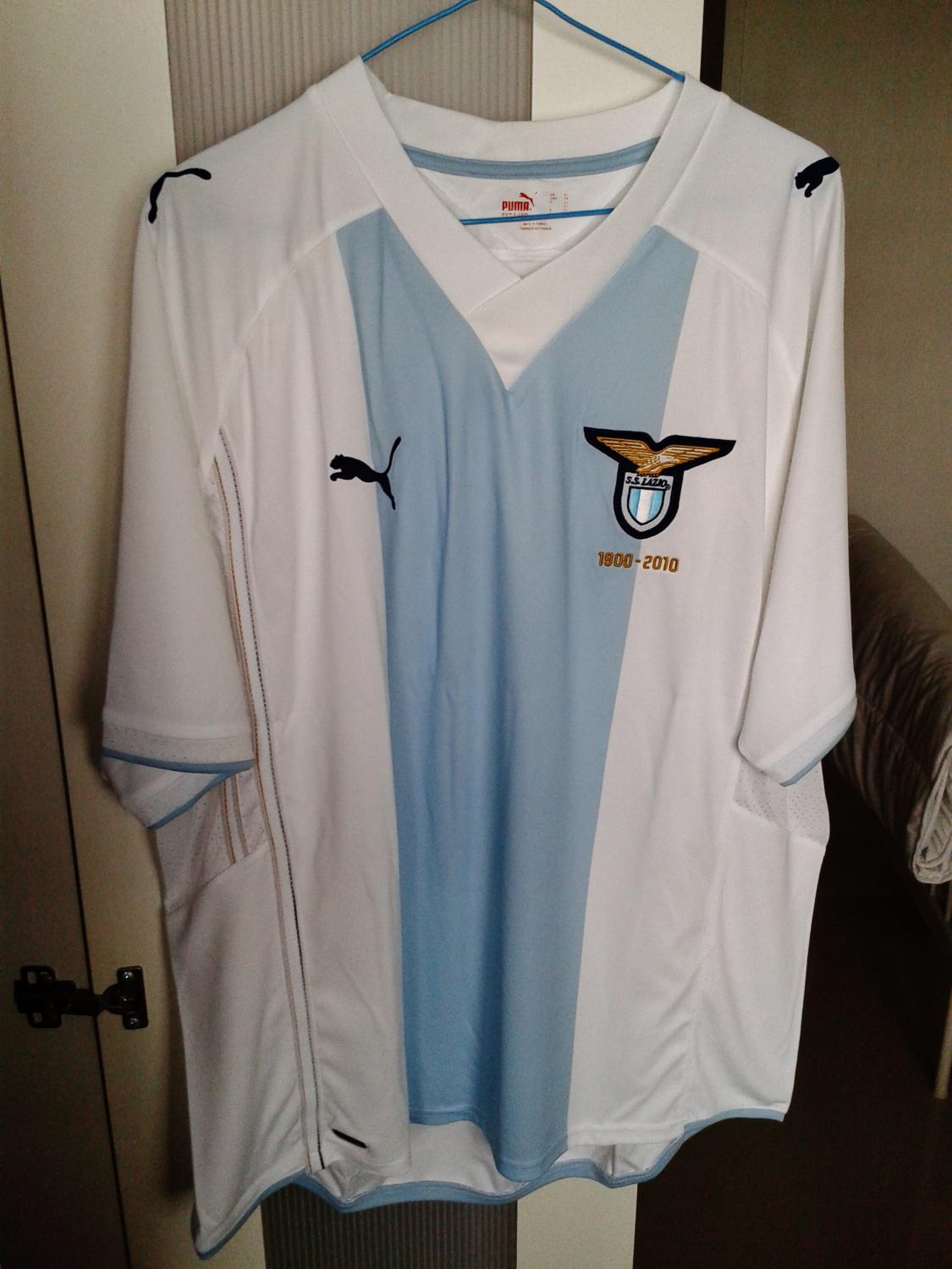 maillot équipe de ss lazio third 2009-2010 rétro