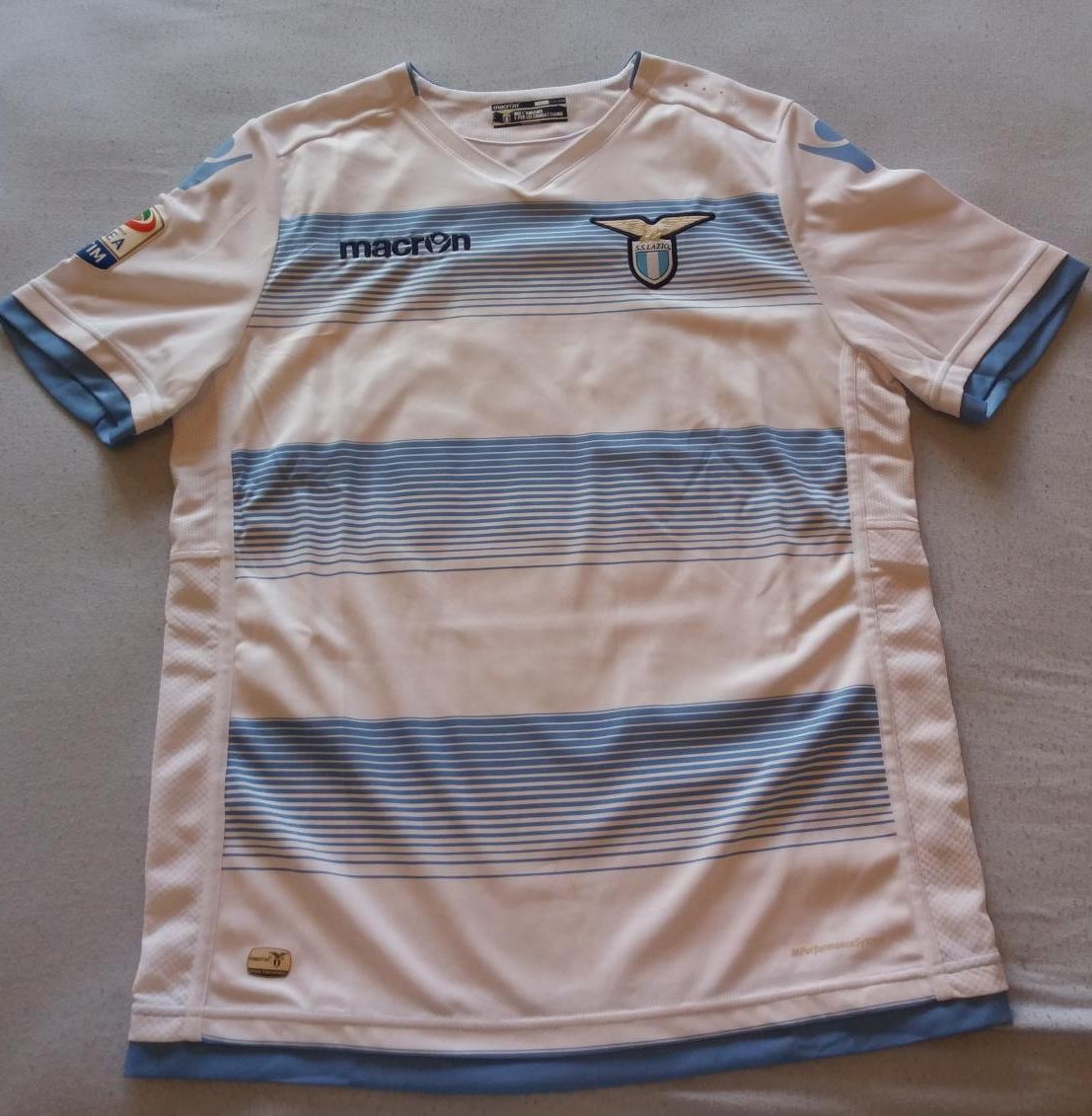 maillot équipe de ss lazio third 2016-2017 rétro