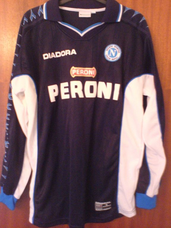 maillot équipe de ssc naples exterieur 2000-2001 rétro