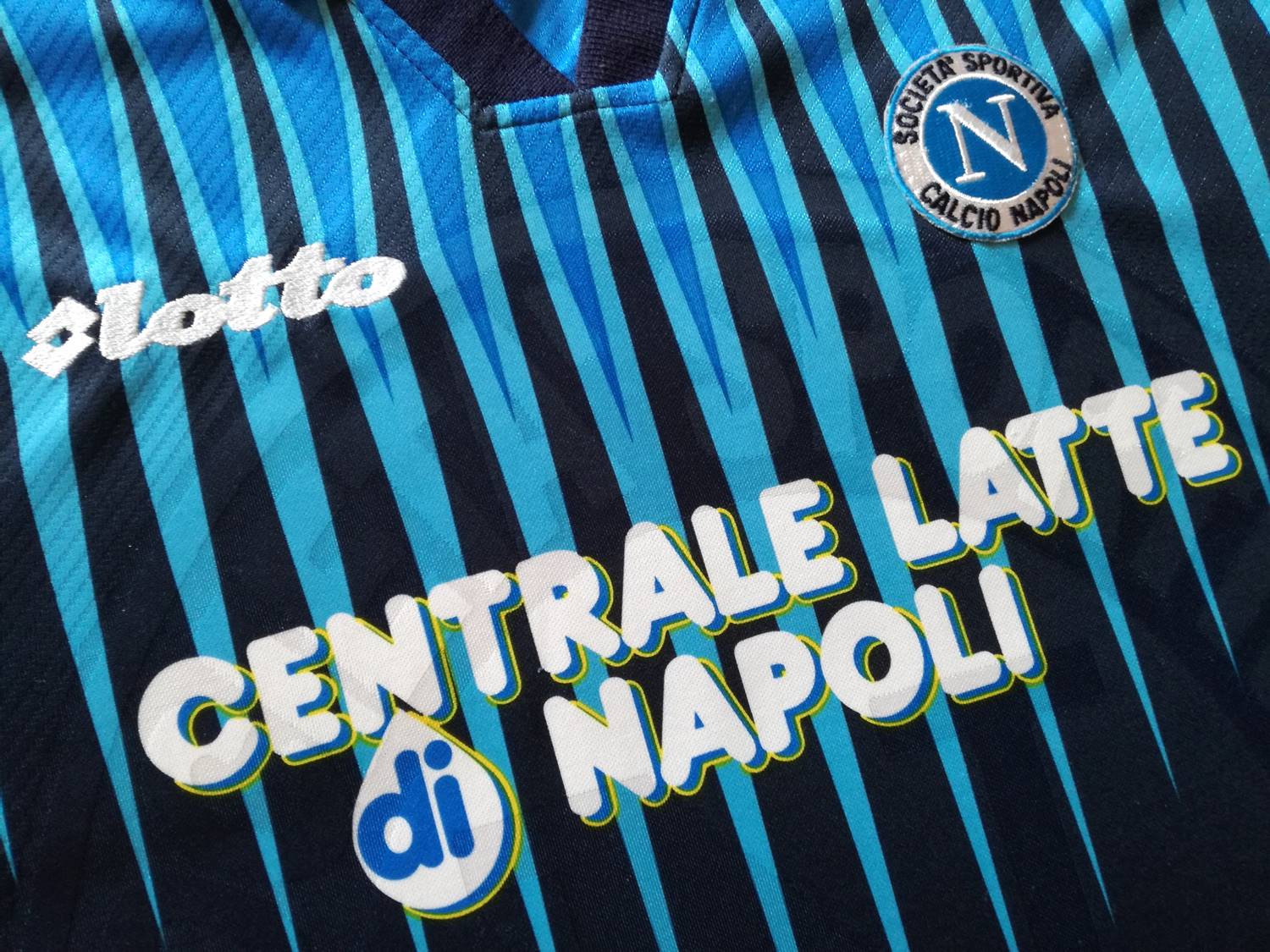 maillot équipe de ssc naples third 1996-1997 rétro