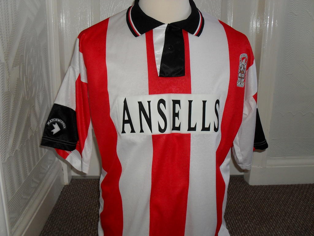 maillot équipe de stoke city fc domicile 1992-1993 rétro