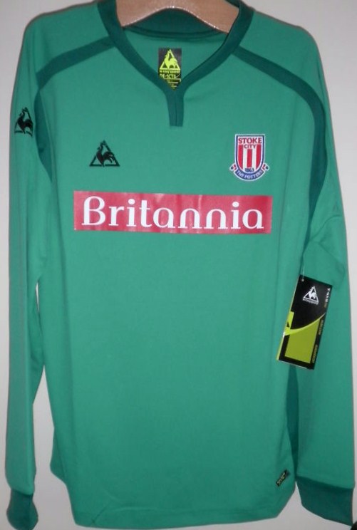 maillot équipe de stoke city fc gardien 2009-2010 rétro