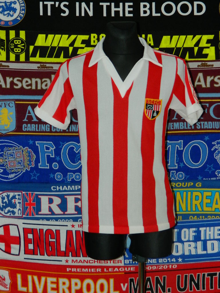 maillot équipe de stoke city fc réplique 1977-1983 pas cher