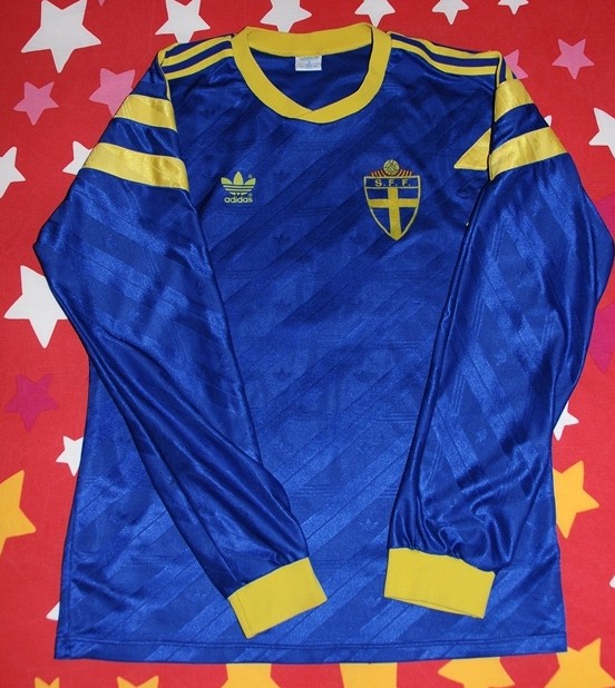 maillot équipe de suède exterieur 1990-1991 pas cher