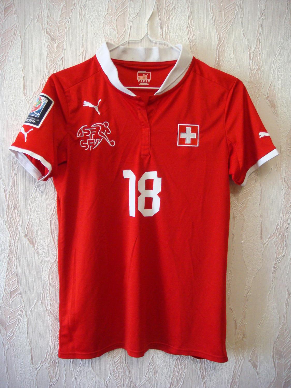 maillot équipe de suisse domicile 2012-2014 rétro