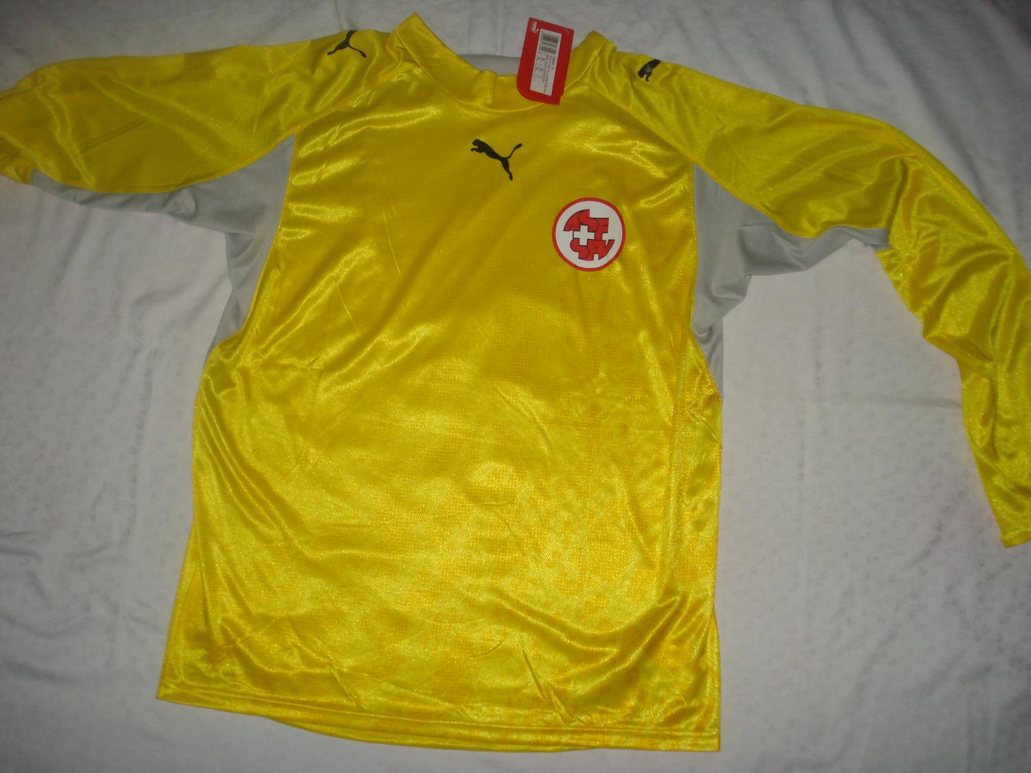 maillot équipe de suisse gardien 2006-2007 rétro