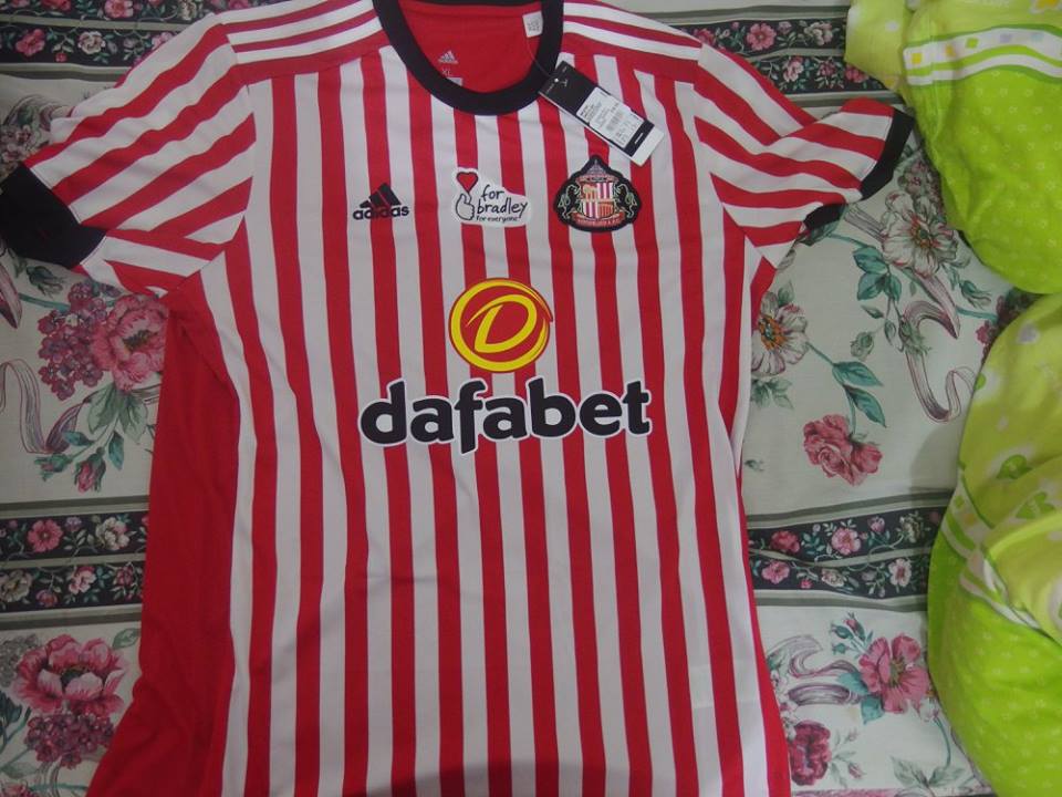 maillot équipe de sunderland afc domicile 2017-2018 pas cher