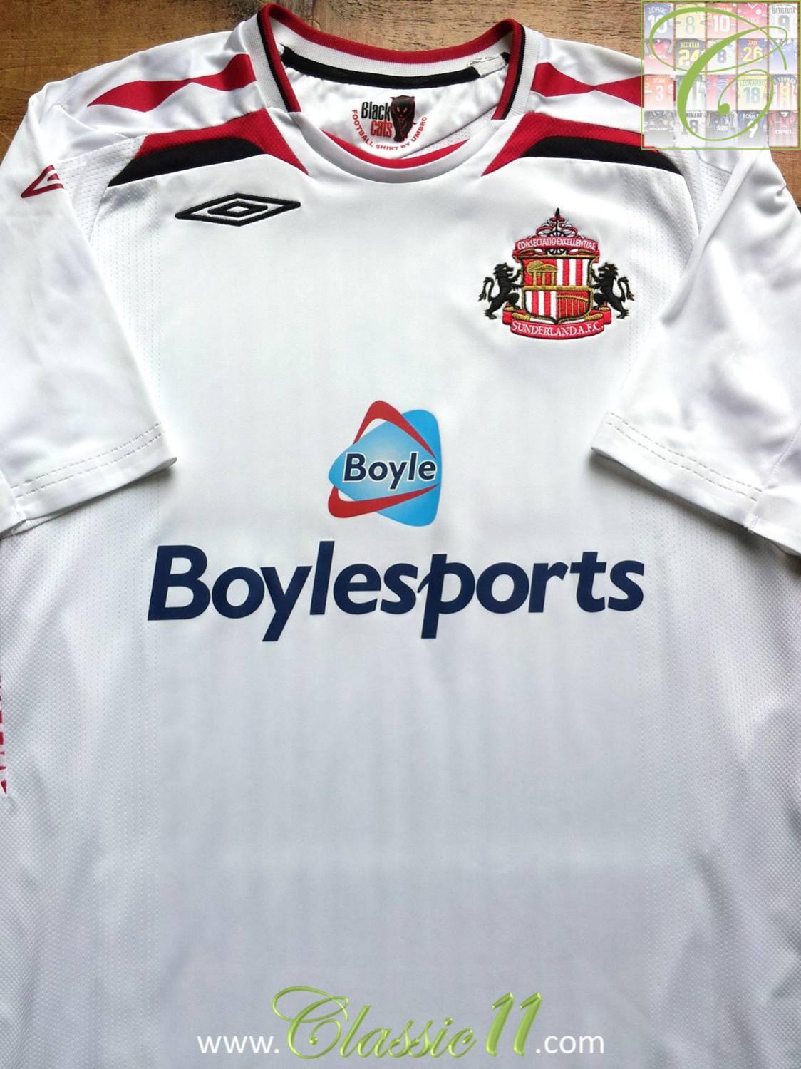 maillot équipe de sunderland afc exterieur 2007-2008 pas cher