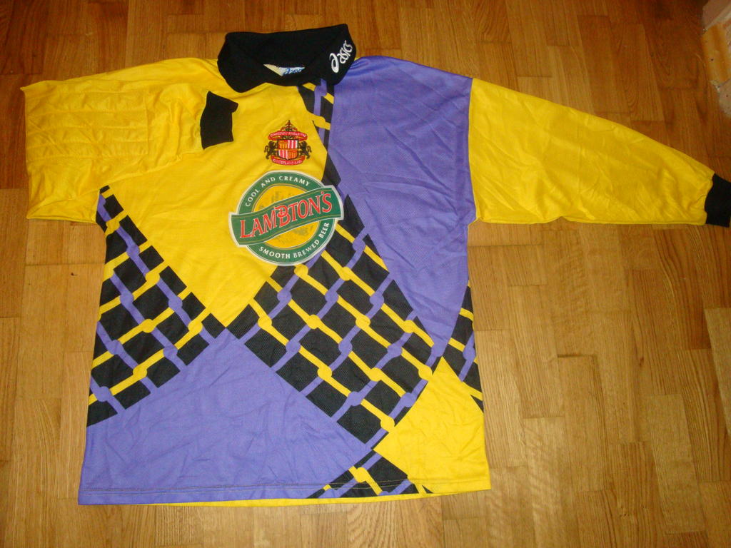 maillot équipe de sunderland afc gardien 1997-1999 pas cher