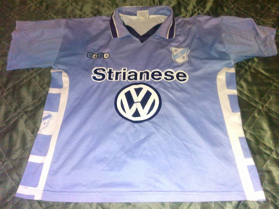 maillot équipe de temperley domicile 1999-2000 rétro