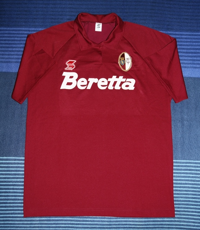 maillot équipe de torino fc domicile 1992-1993 rétro