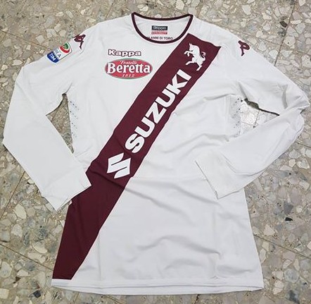 maillot équipe de torino fc exterieur 2016-2017 rétro