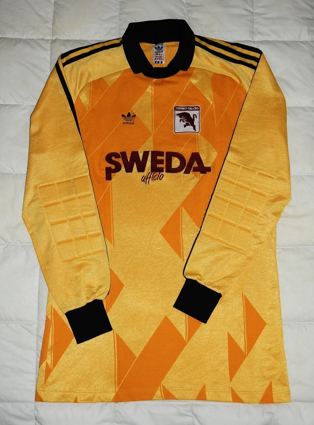 maillot équipe de torino fc gardien 1987-1988 rétro