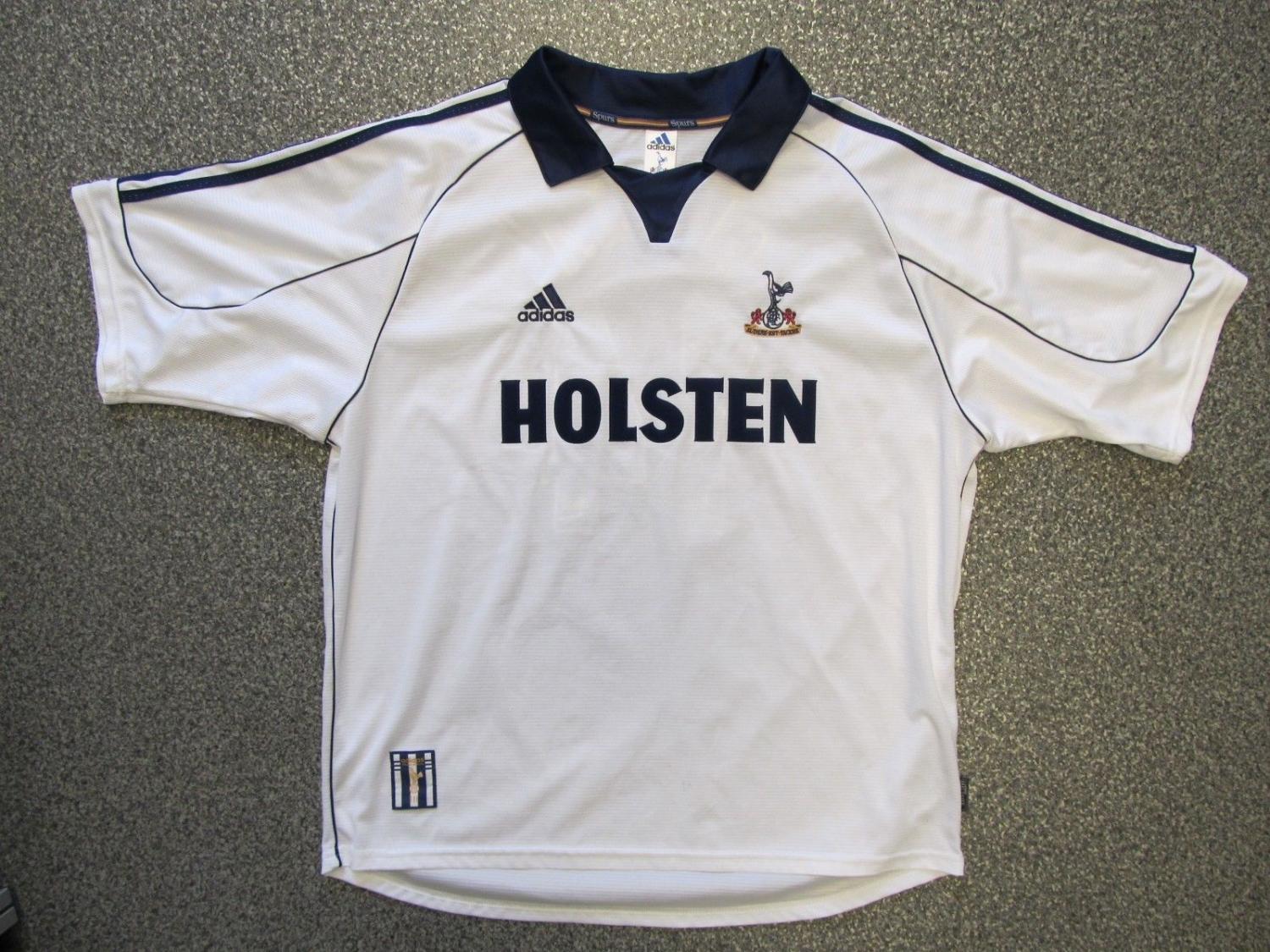 maillot équipe de tottenham hotspur domicile 1999-2001 rétro