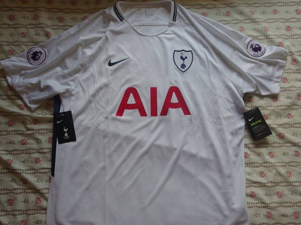 maillot équipe de tottenham hotspur domicile 2017-2018 pas cher