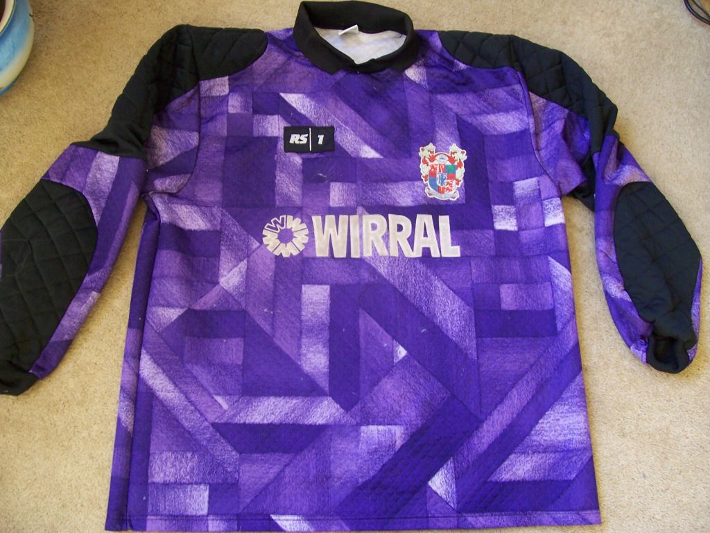 maillot équipe de tranmere rovers fc gardien 1993-1995 pas cher