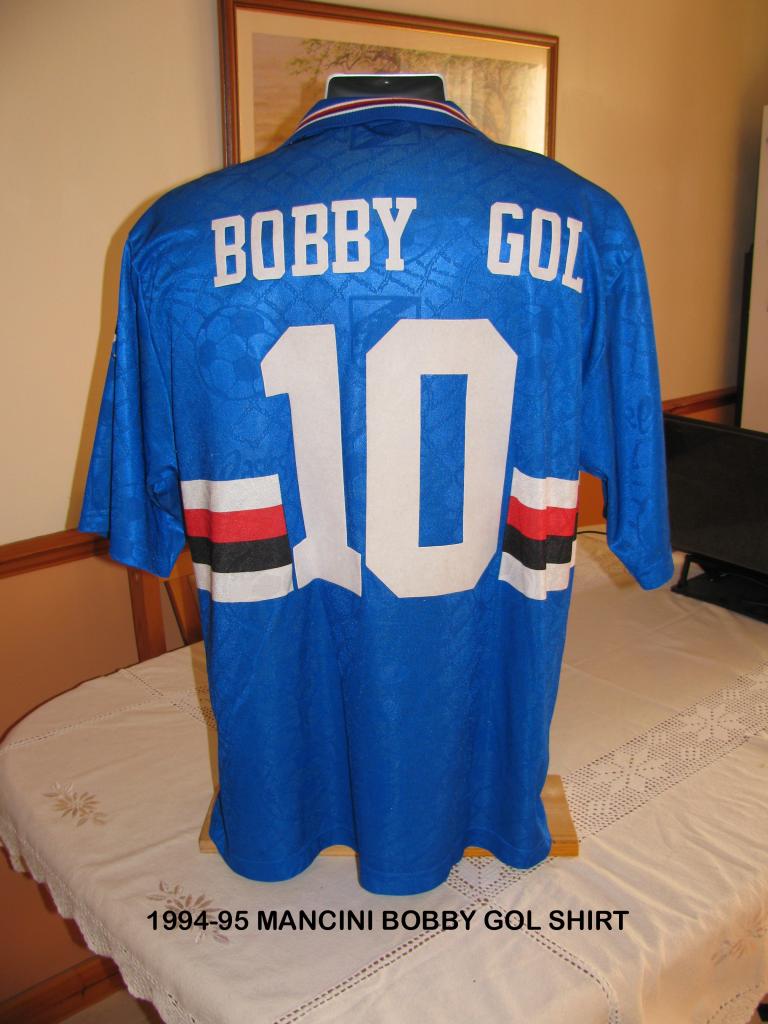 maillot équipe de uc sampdoria domicile 1994-1995 rétro