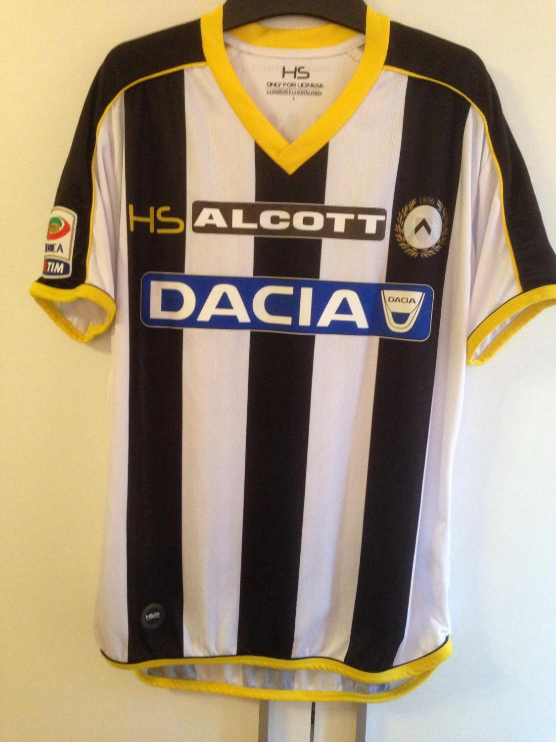 maillot équipe de udinese calcio domicile 2014-2015 pas cher