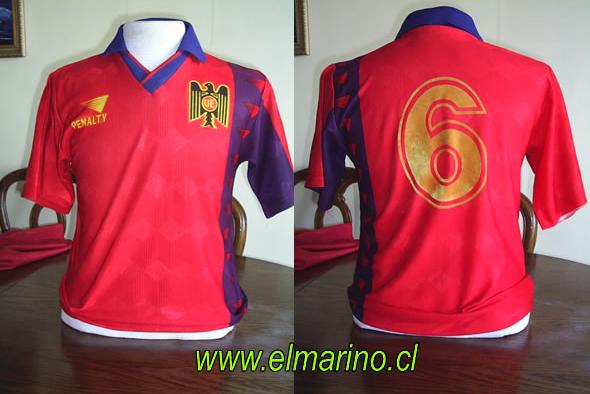 maillot équipe de unión española domicile 1998-1999 rétro