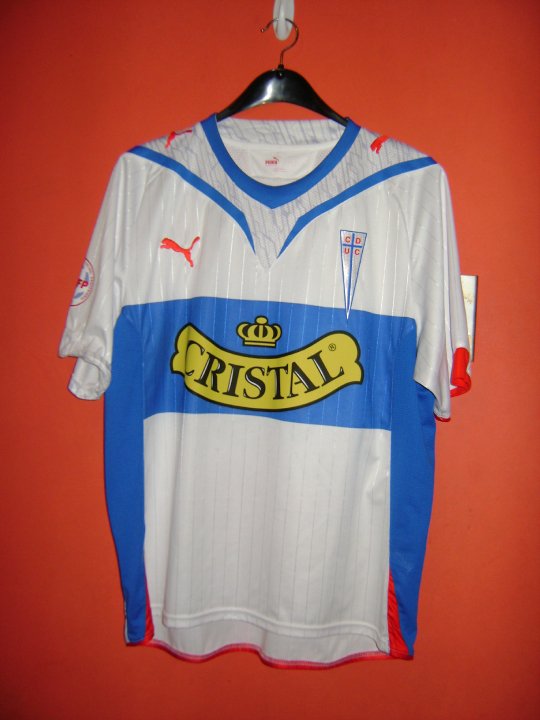 maillot équipe de universidad católica domicile 2009-2010 rétro