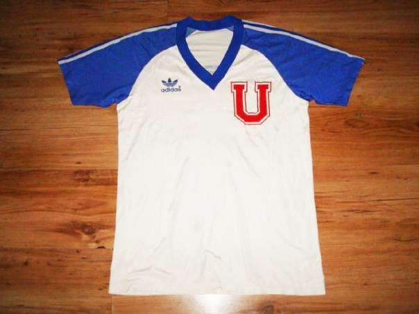 maillot équipe de universidad de chile domicile 1984 rétro