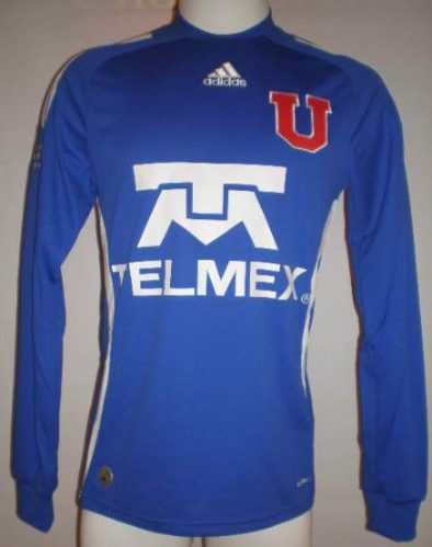 maillot équipe de universidad de chile domicile 2009 pas cher