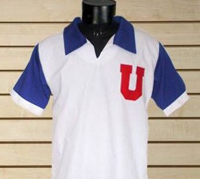 maillot équipe de universidad de chile exterieur 1968-1969 rétro