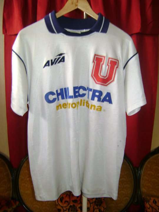 maillot équipe de universidad de chile exterieur 1992 rétro