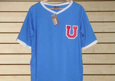 maillot équipe de universidad de chile réplique 1941-1942 rétro