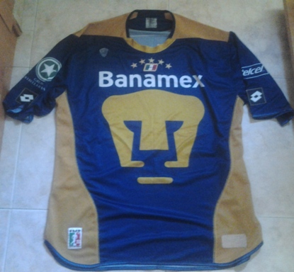 maillot équipe de universidad nacional exterieur 2004-2005 rétro