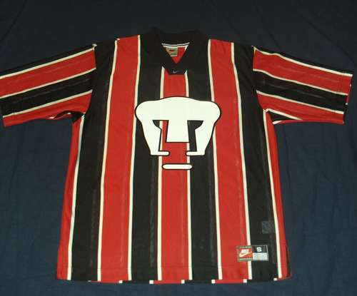 maillot équipe de universidad nacional gardien 1997-1998 rétro