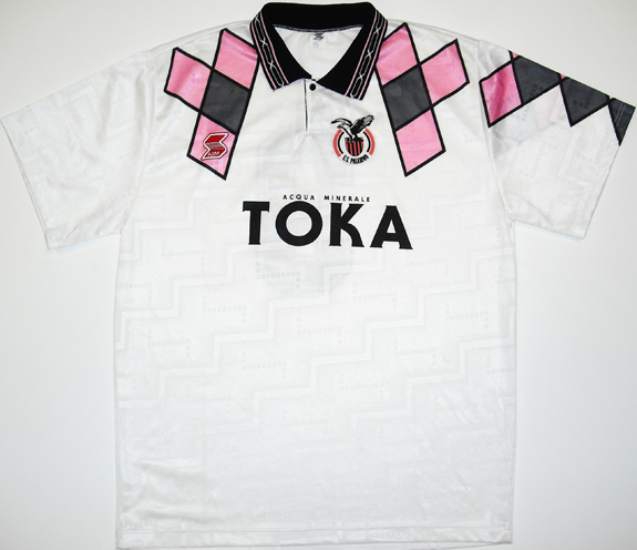 maillot équipe de us palerme exterieur 1993-1994 rétro