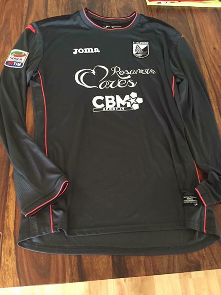 maillot équipe de us palerme gardien 2014-2015 rétro