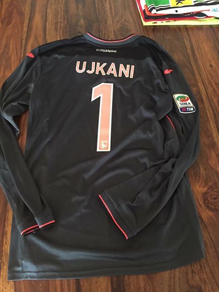 maillot équipe de us palerme gardien 2014-2015 rétro