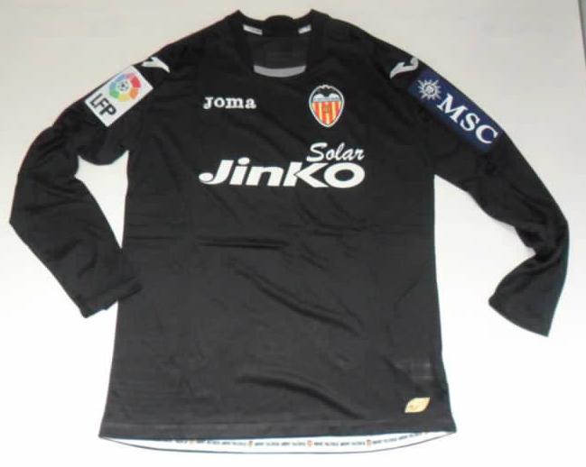 maillot équipe de valence cf gardien 2013-2014 rétro