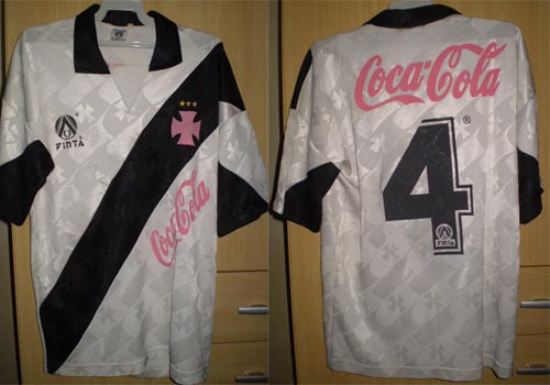 maillot équipe de vasco da gama domicile 1992 rétro