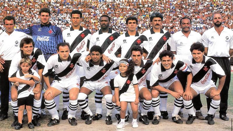 maillot équipe de vasco da gama domicile 1992 rétro