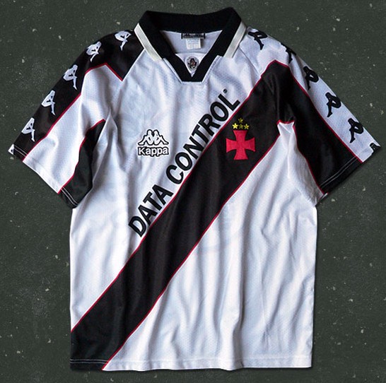 maillot équipe de vasco da gama domicile 1996-1997 rétro