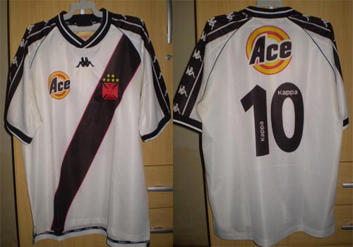 maillot équipe de vasco da gama domicile 1999 rétro