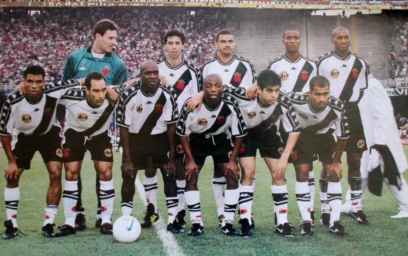 maillot équipe de vasco da gama domicile 1999 rétro