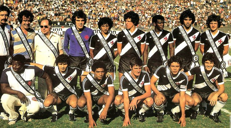 maillot équipe de vasco da gama exterieur 1981 rétro