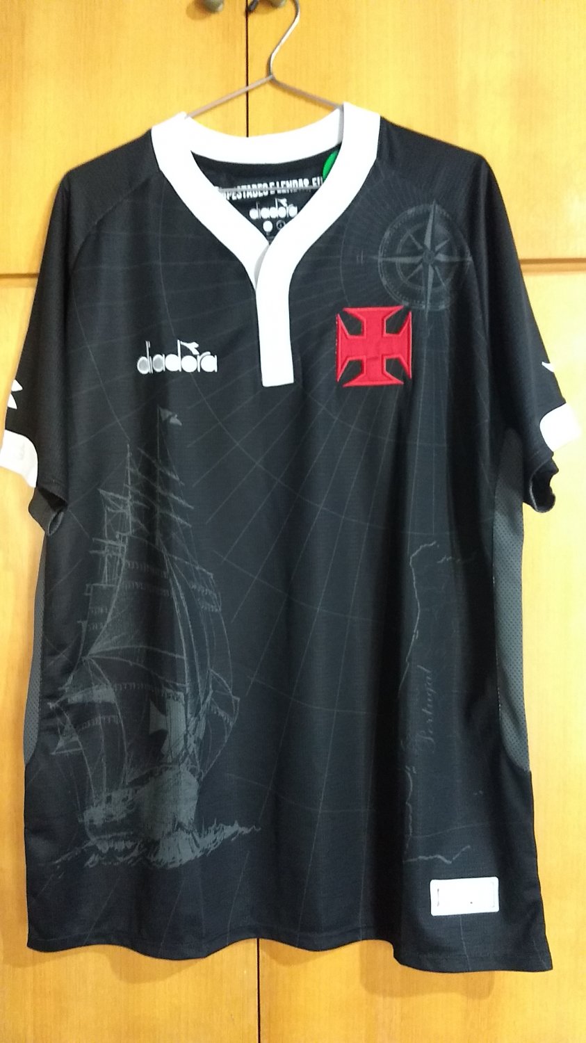 maillot équipe de vasco da gama third 2018-2019 rétro