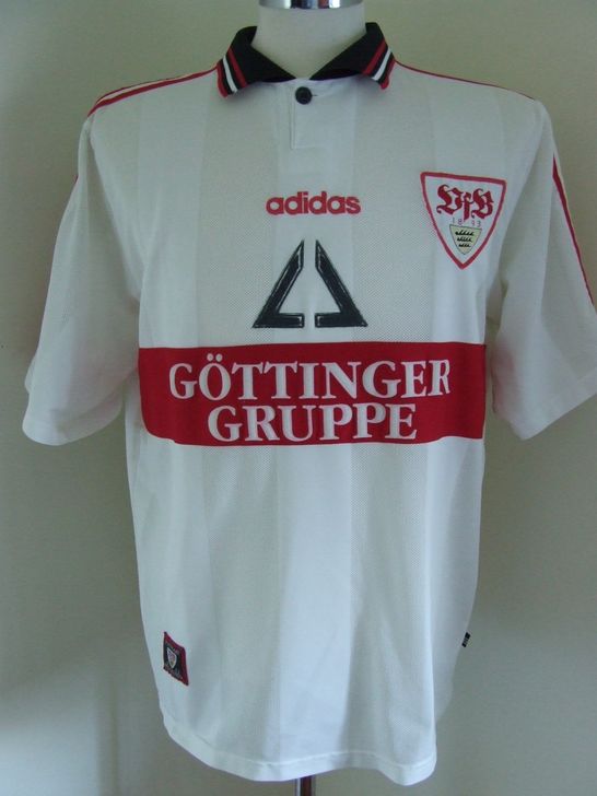 maillot équipe de vfb stuttgart domicile 1997-1998 pas cher