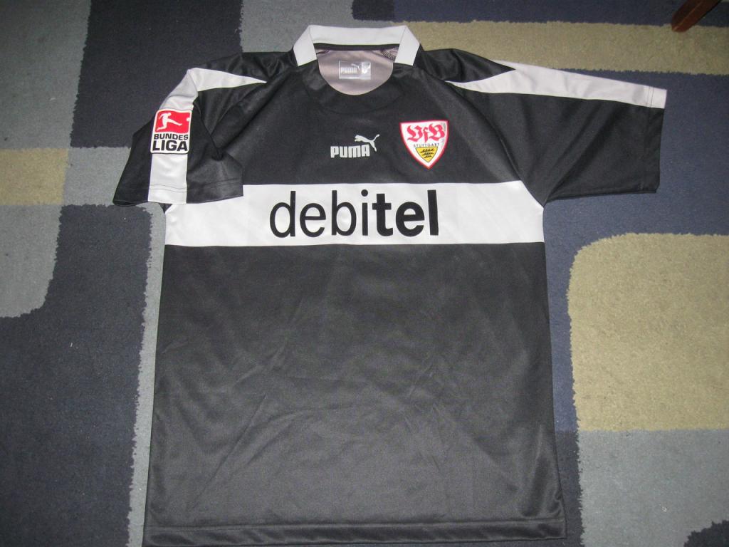 maillot équipe de vfb stuttgart exterieur 2002-2003 rétro