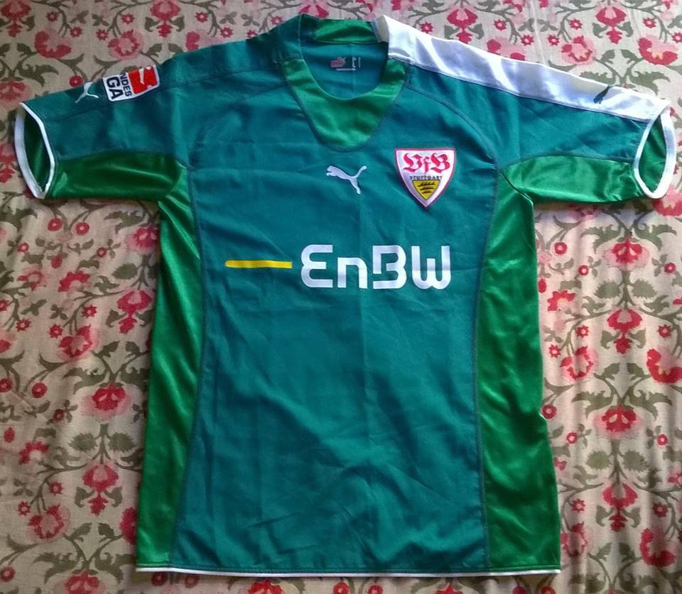 maillot équipe de vfb stuttgart gardien 2005-2006 rétro