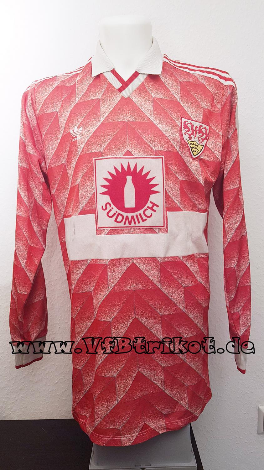 maillot équipe de vfb stuttgart particulier 1988-1989 rétro