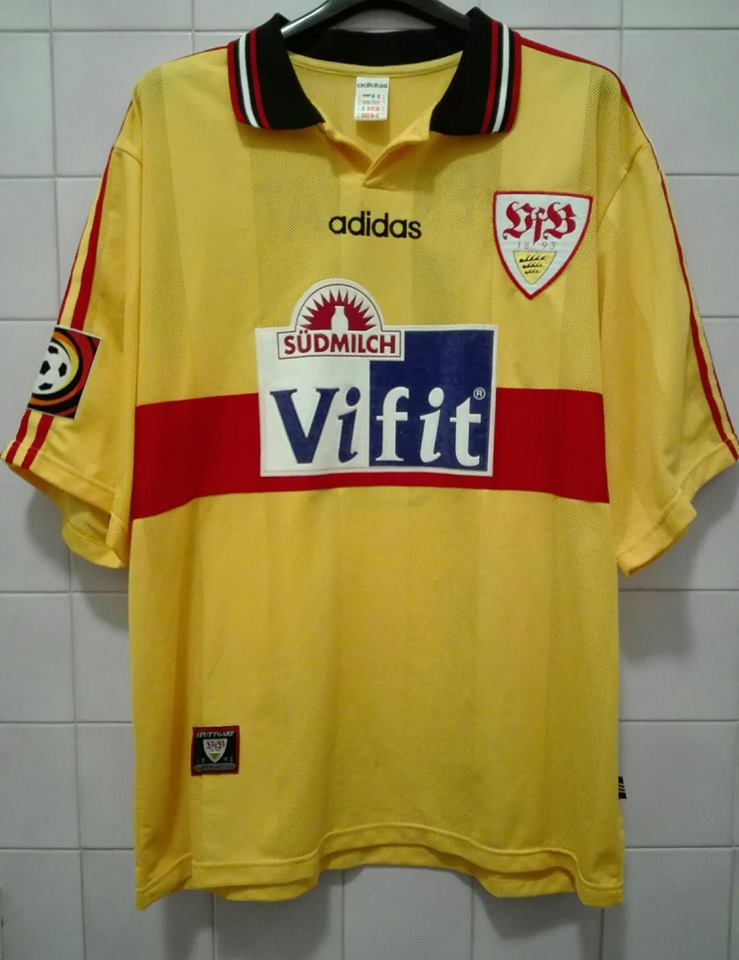 maillot équipe de vfb stuttgart third 1995-1997 pas cher