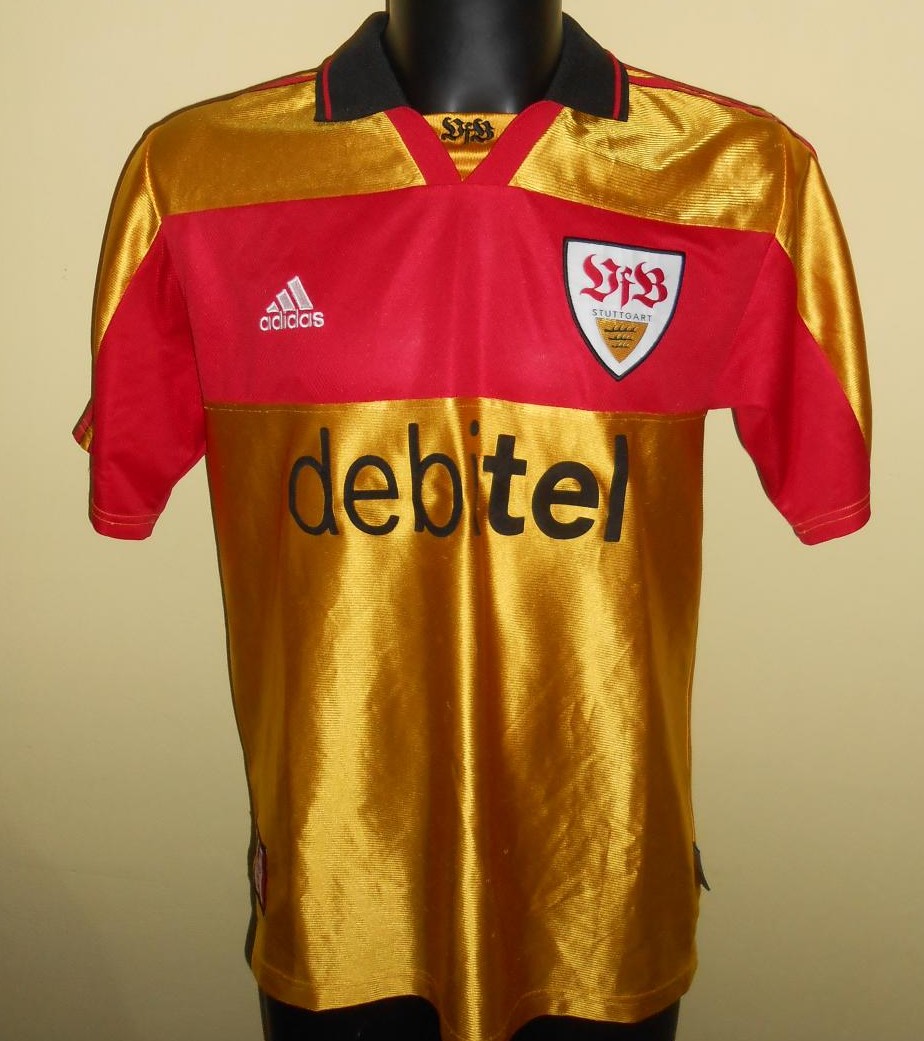 maillot équipe de vfb stuttgart third 1999-2002 rétro