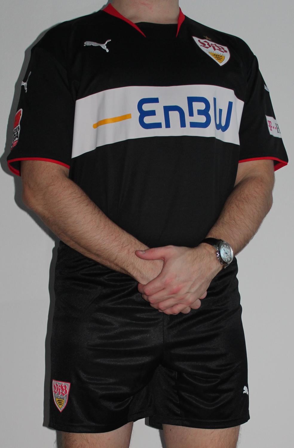 maillot équipe de vfb stuttgart third 2007-2008 rétro